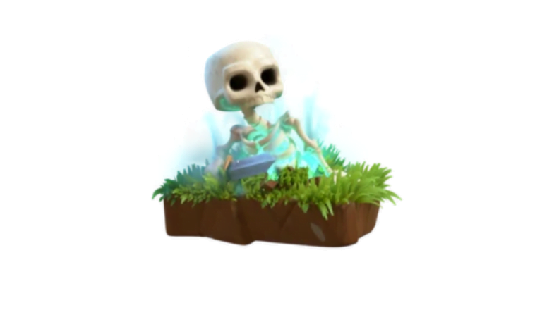 Clash of Clans Witch/skeleton